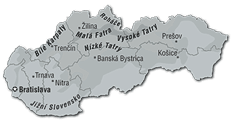 Mapa Slovenska